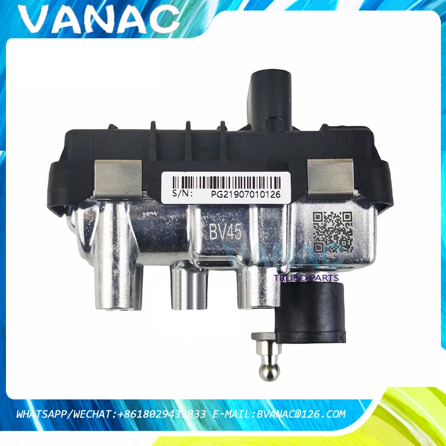 

Cars Electronic Actuator Turbo BV45 53039880210 for Nissan Navara Pathfinder 2.5 DI D40 140Kw 190HP YD25DDTi 2010 NEW 144115X01A