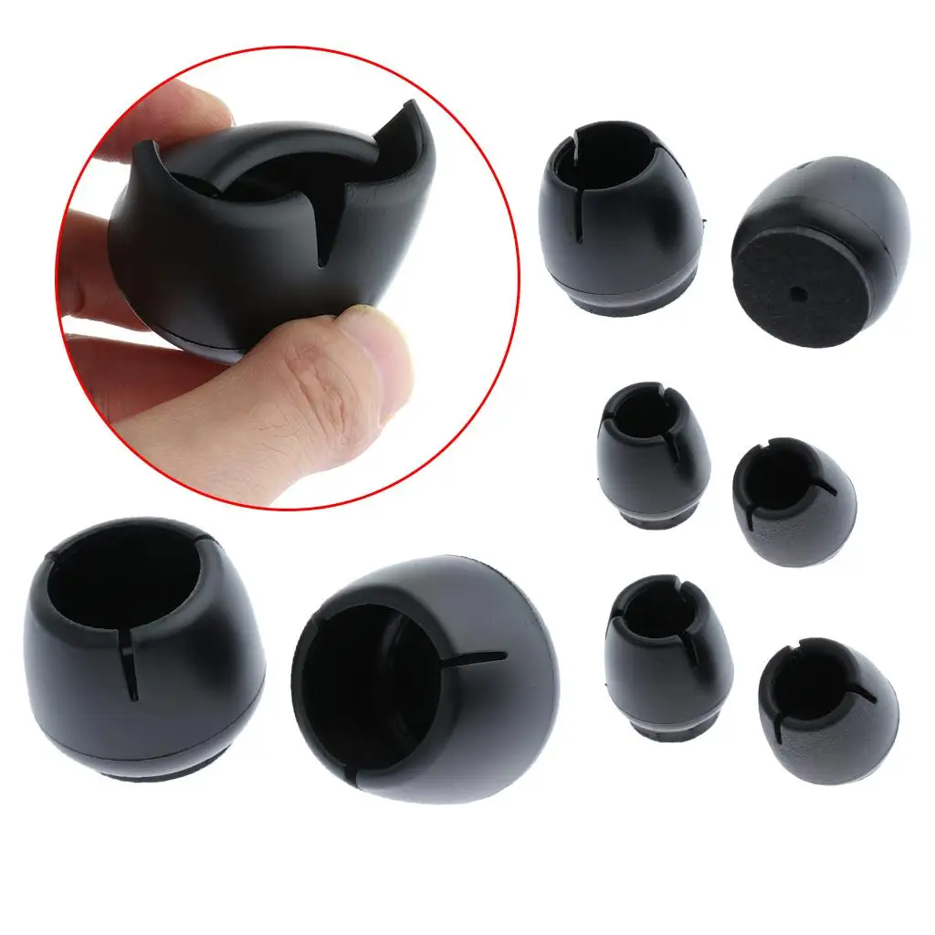 Table Feet Covers Silicone Pads Silent Felt Chair Leg Caps Furniture Carpet Saver for Office Desk Chair Floor Protection