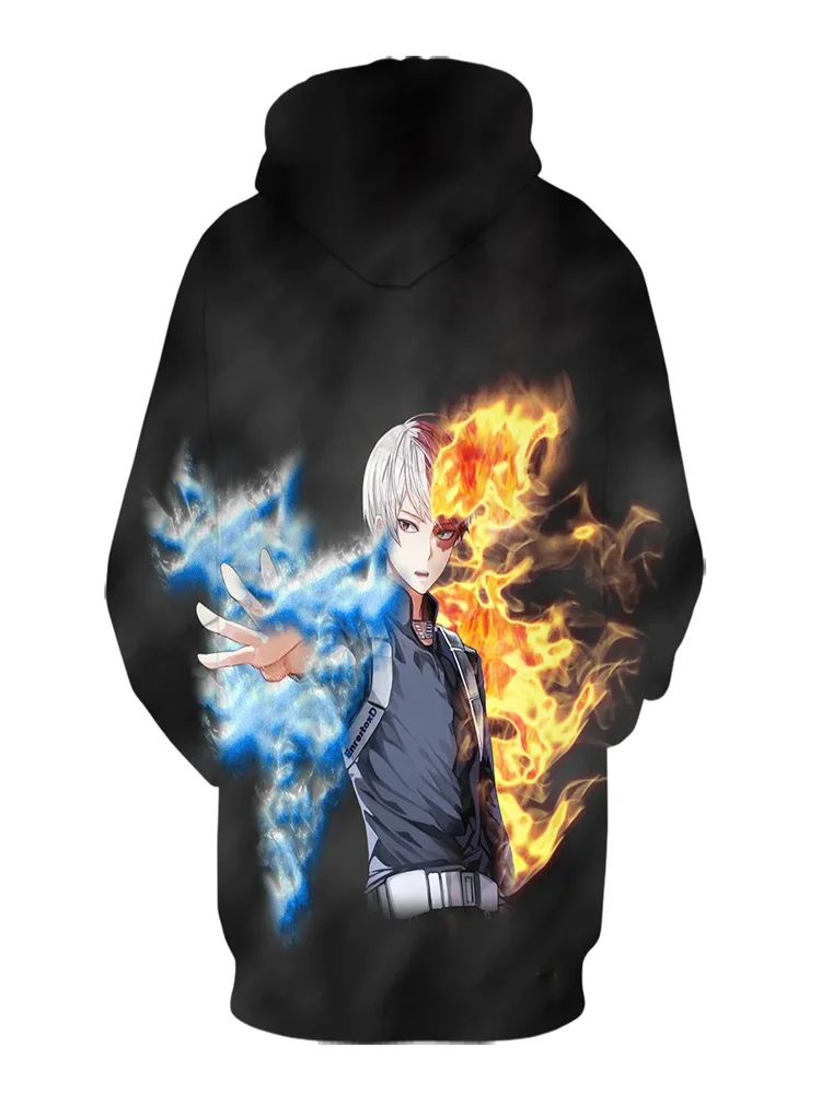 New My Hero Academia 3D Print Hoodie Sweatshirts Men Women Fashion Casual Cool Pullover Harajuku Streetwear Anime Hoodies