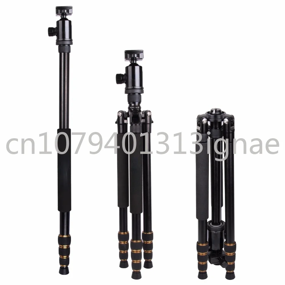 

Z688 Aluminum Professional Tripod Monopod + Ball Head For DSLR Camera Portable SLR Camera stand Better than Q666