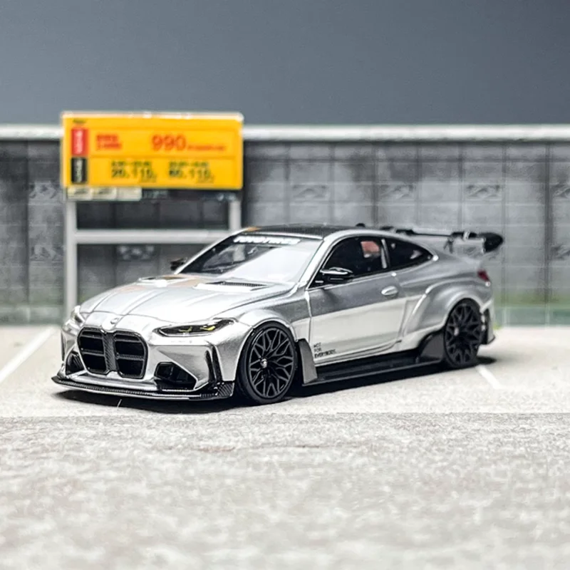 SW دييكاست 1:64 مقياس G82 M4 ADRO الجسم سبيكة محاكاة نموذج سيارة الكبار الكلاسيكية هواية جمع تذكارية عرض هدية عيد #2