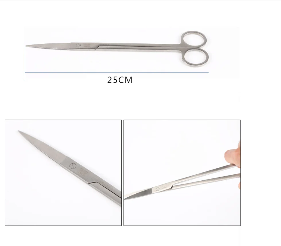 Hot Aquarium Cleaning Tool VIV Aquatic Stainless Steel Plant Scissors Cleaning Tool ADA Quality Aquarium Aquatic Tools