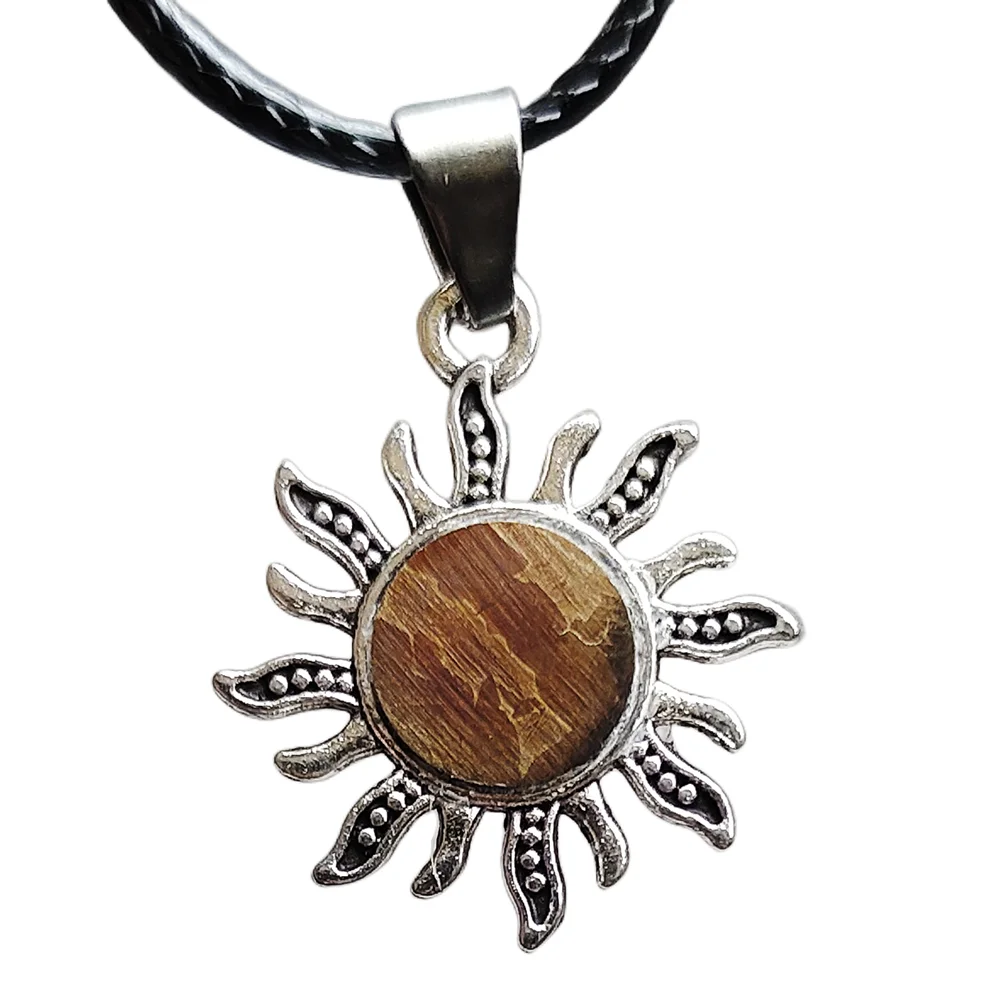 Muonionalusta Iron Meteorite Pendant Iron Meteorite Necklace Natural Meteorite Material Jewelry Gift