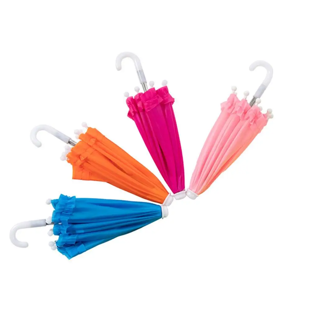 

4 Pcs Mini Lace Toy Umbrella for Kids Decorative Children Small Cloth Adorn Baby Grasping Skill Color Cognitive Game Prop Travel