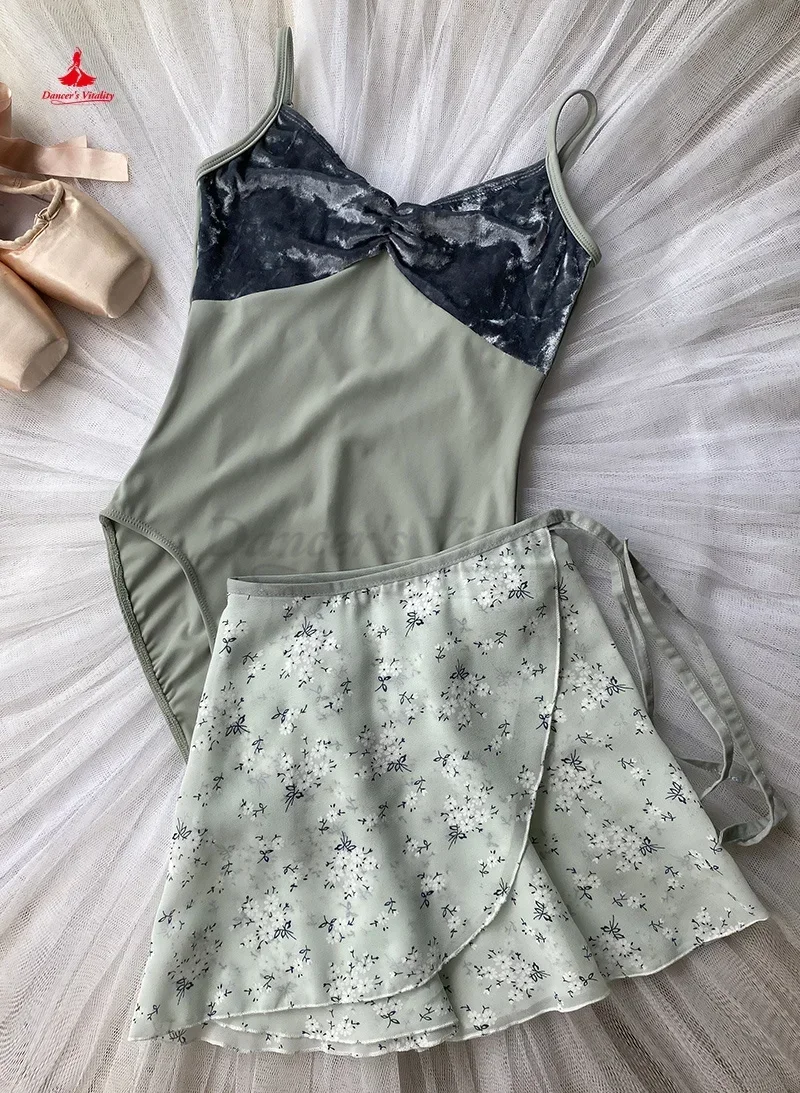 

Купальники для балета и танцев для женщин, трико для девочек, гимнастика, художественный экзамен, йога, нейлоновое боди, шифоновая балетная юбка-пачка