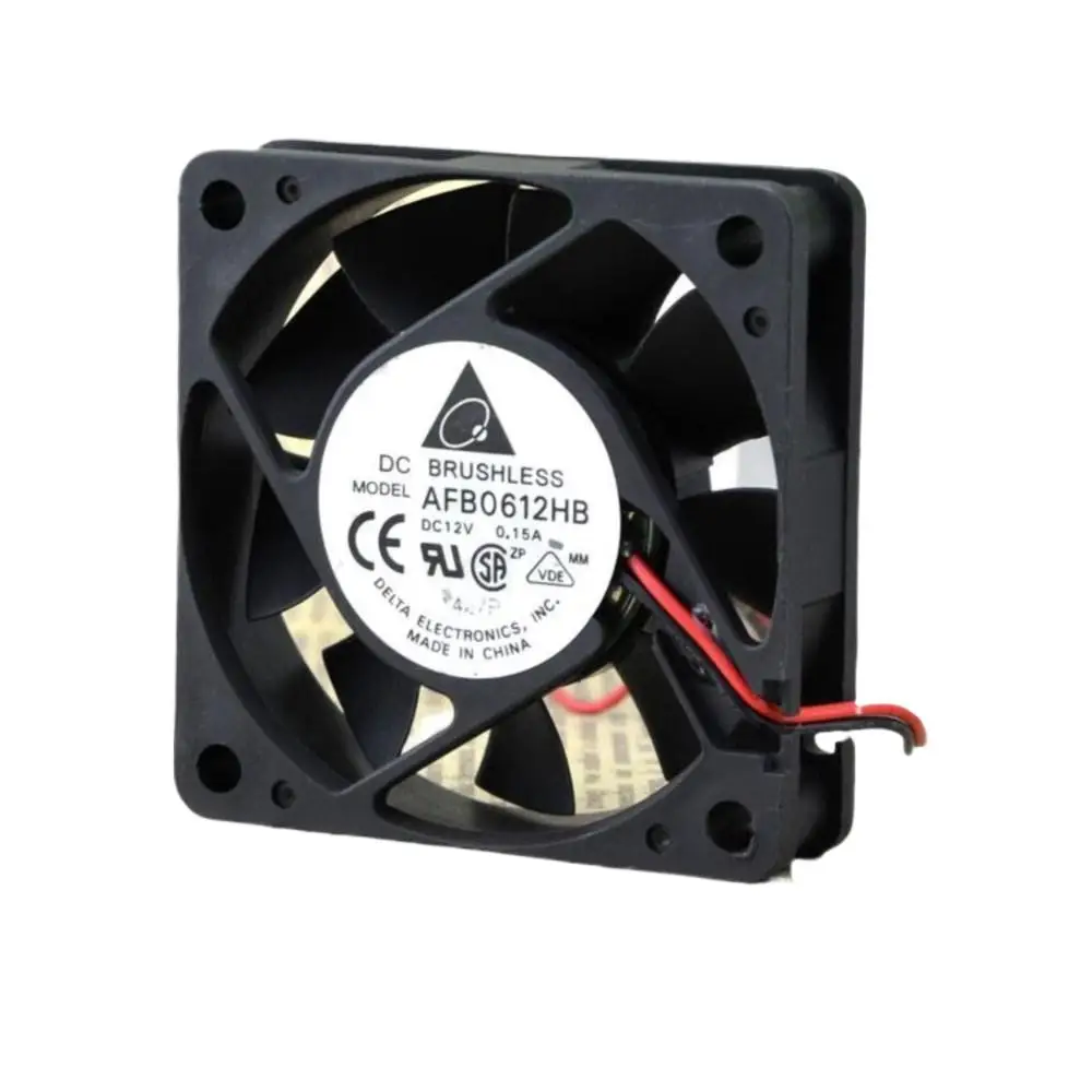 

60mm 6cm Fan for Delta AFB0612HB 60x60x15mm 12V 0.15A Silent Dual Ball Bearing Cooling