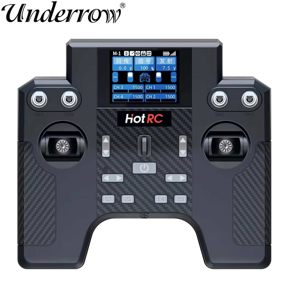 

Hotrc HT-8A 2.4G 8CH Transmitter HT8A Remote Control with F-08A Receiver For RC Helicopter Aircraft Car Ship Tank Robot