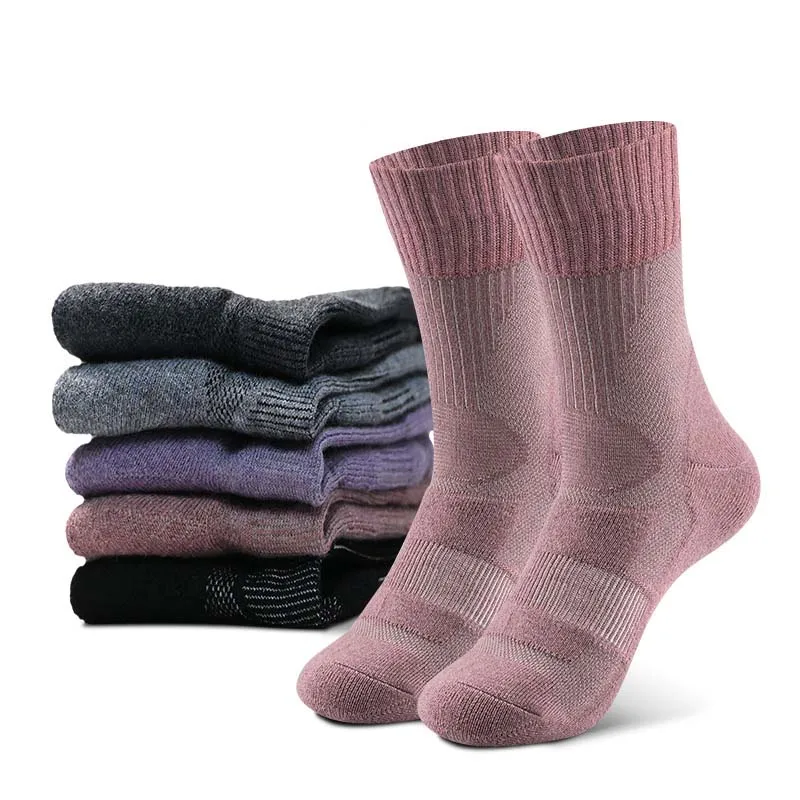 40% Merino Wool Hiking Socks for Men Women Spring Summer Thin Hiking Trekking Skiing hunting Fishing Seamless Outdoor Sports