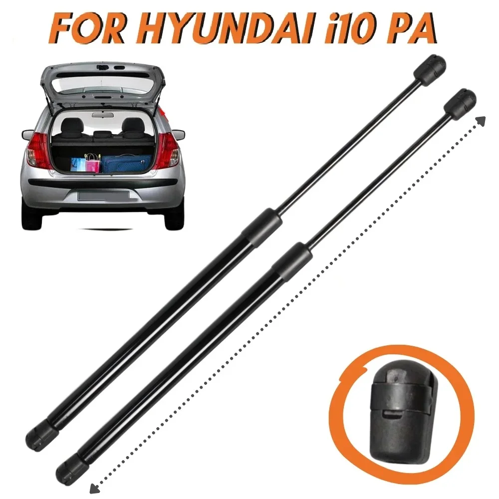 2 uds para HYUNDAI i10 I PA portón trasero soporte de elevación amortiguador resortes de Gas