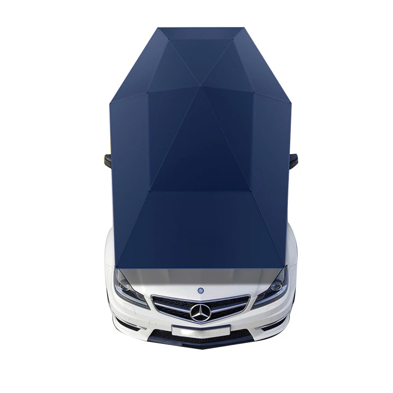 

Wholesale Foldable Rainproof Car Cover Outdoor Portable Car Umbrella Semi Automatic
