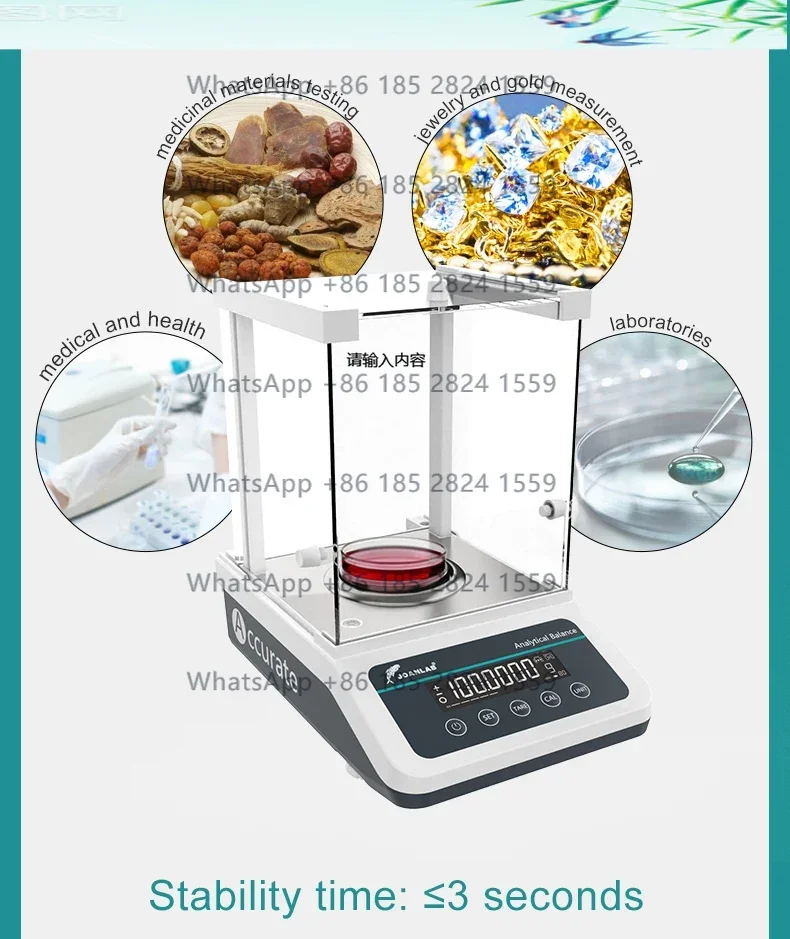 

Весы аналитические весы, цифровые микробалансы, прецизионные электронные весы, 120 г, 220 г, диапазон разрешения 0,0001 г, НОВЫЙ