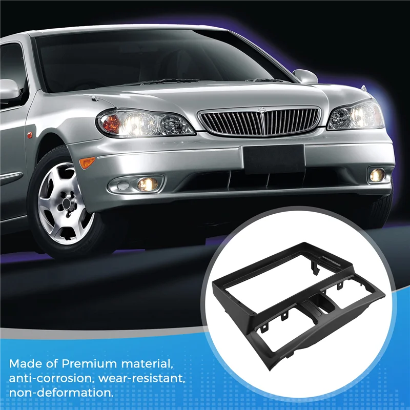 

VC-Innovative-9 Inch Radio Fascia Fit For Nissan Cefiro A33 2003-2012 Stereo DVD Player Install Surround Trim Panel Audio Frame