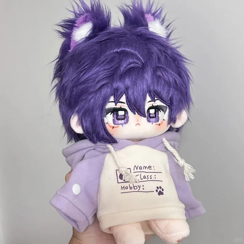 Only Doll 20cm Stardew Valley Fan Merch Sebastian Sam Plush Toy Game Peripherals Character Attribute Cute Cotton Doll Fans Gift