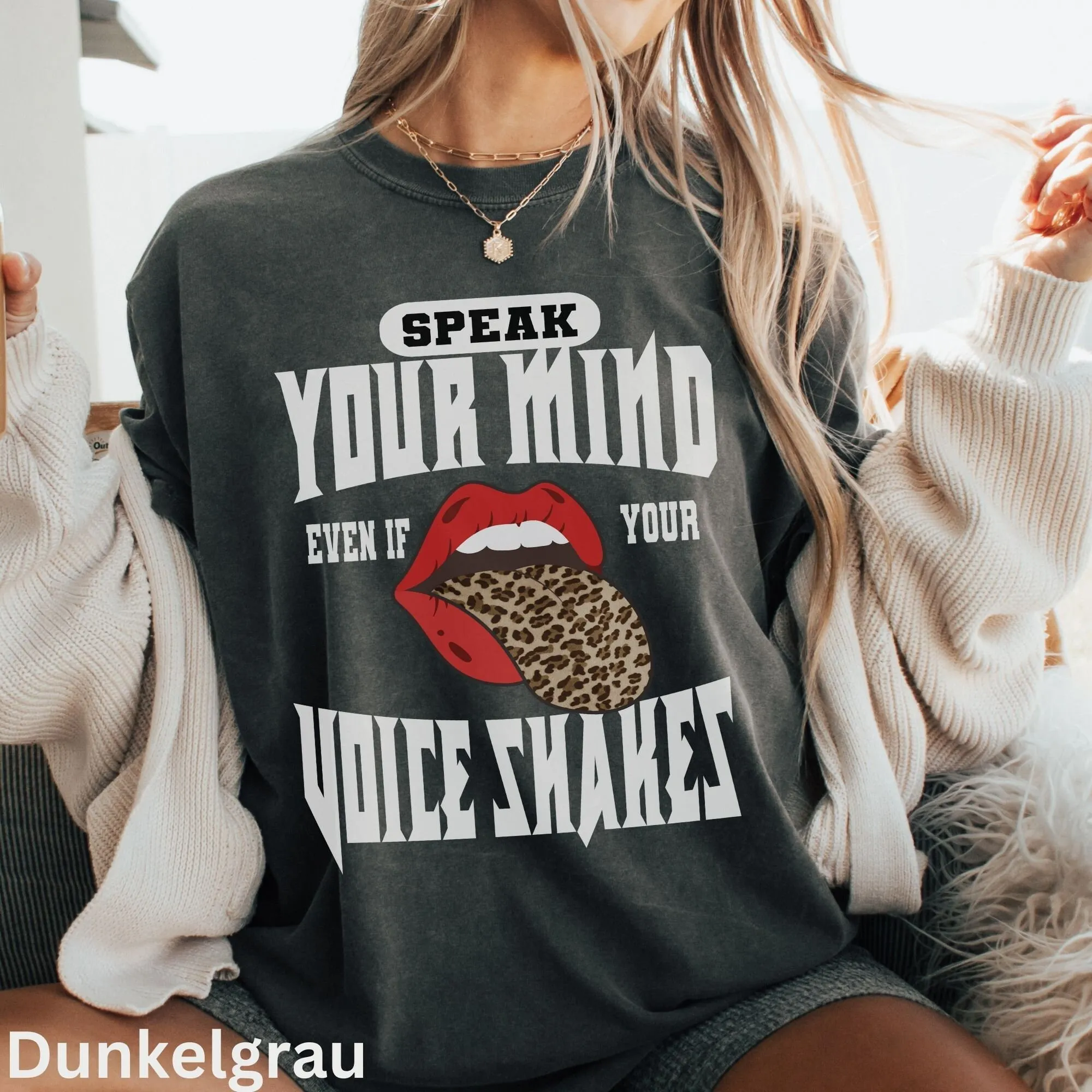 Anxiety Speak Your Mind T Shirt Cute Mental Health Awareness Heavy Cotton Retro Neurodiversity Neurodivergent Vintage