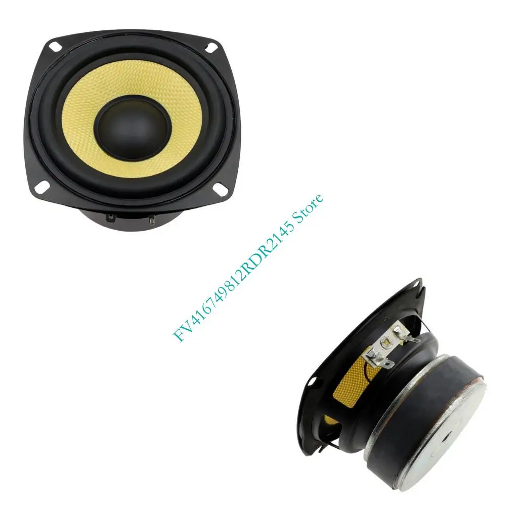 

B2EF Light Power 40W 4 -дюймовый сабвуфер с металлической рамой долговечности усиливает басовый ответ