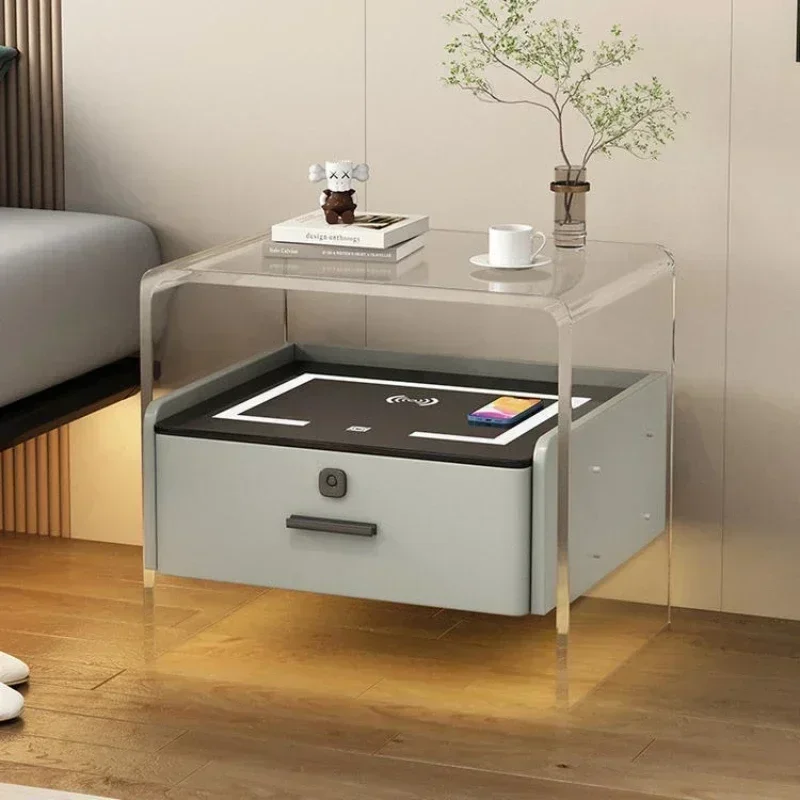# Acryl-Nachttische für Schl – Floating Nightstand With Led Light Bewertung und Preis