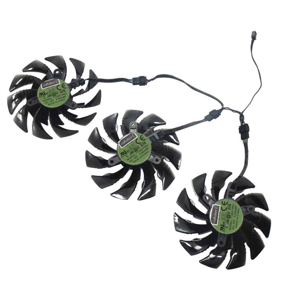 冷却ファン,t129215bu,dc 12v,0.50amp,pld10015b12h,gigabyte aorus,geforce gtx,1080 ti,xtreme edition,11g,95mm