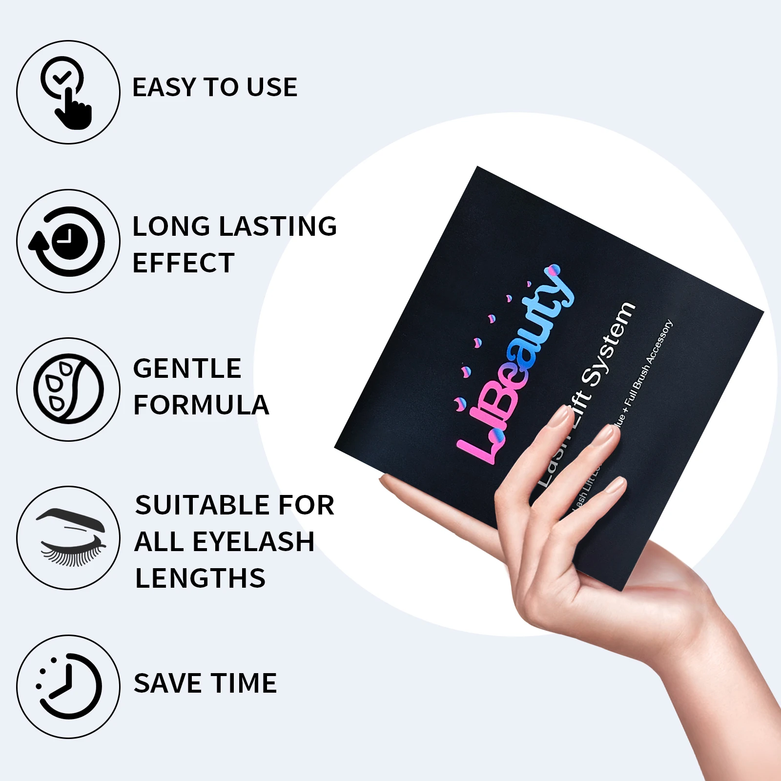 Libeauty-Kit profesional para permanente de pestañas o cejas, Kit de laminación de cejas que dura 8 semanas para cejas con plumas más llenas, uso doméstico