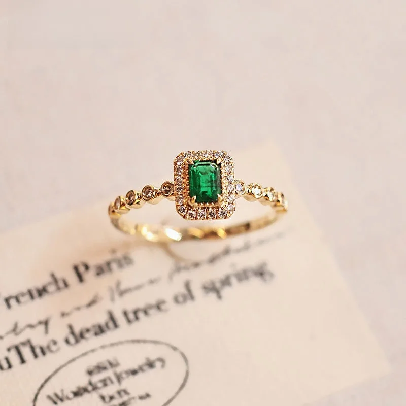 

Новое винтажное кольцо 2025 года в стиле Court Sle High-End, маленькое регулируемое кольцо для женщин, элегантное модное украшение