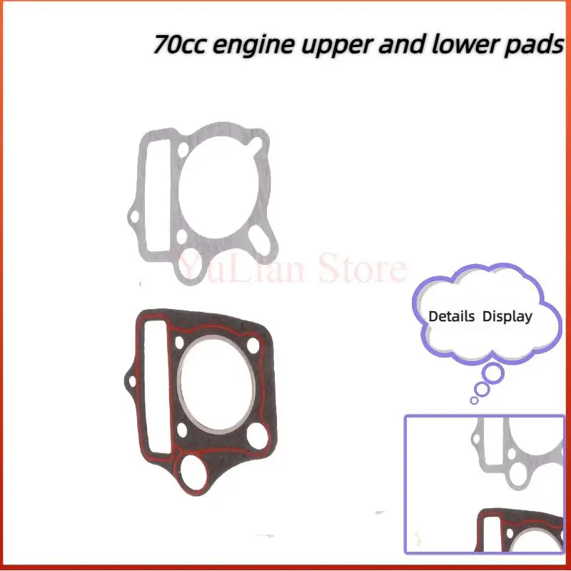 Premium Horizontal Engine Cylinder Head Gasket Kits Specifically Engineered for 70cc ATV and Dirt Bikes