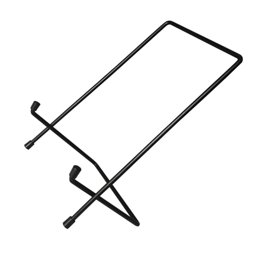 

Photo Frame Display Stand Rack for Craft Shows Book Holder Square Picture Black Iron Exhibitions Home Store Decorations