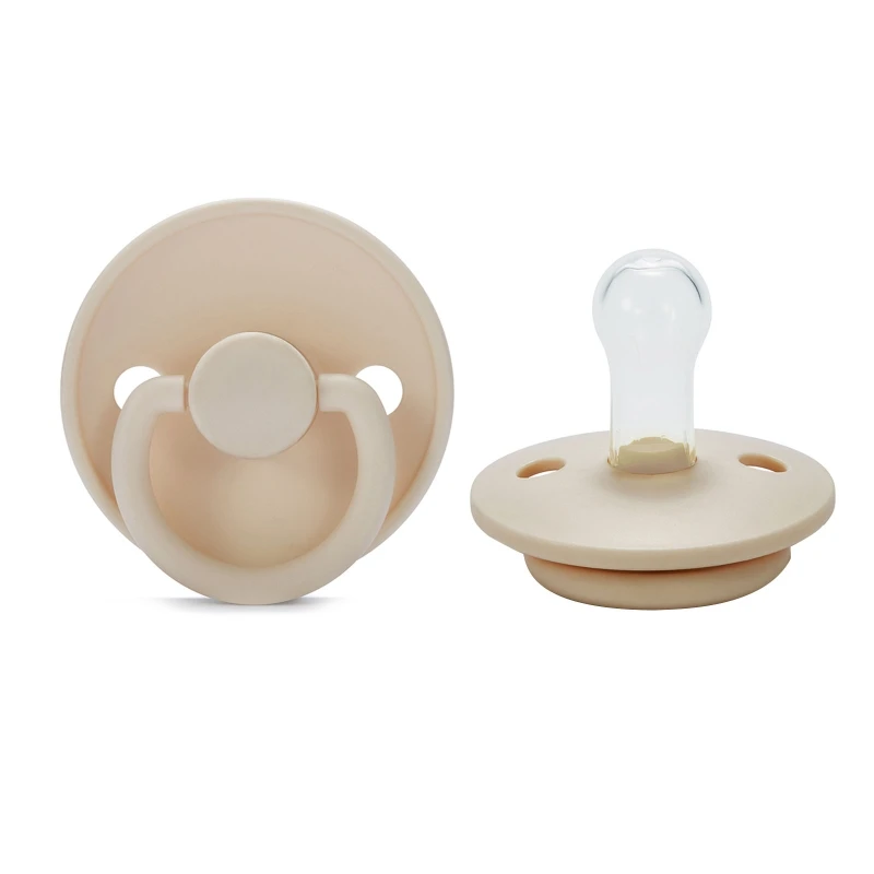 Sucette en Silicone pour bébé 6 à 18 mois, qualité alimentaire, sans BPA, pour bébés filles garçons, sucette factice en