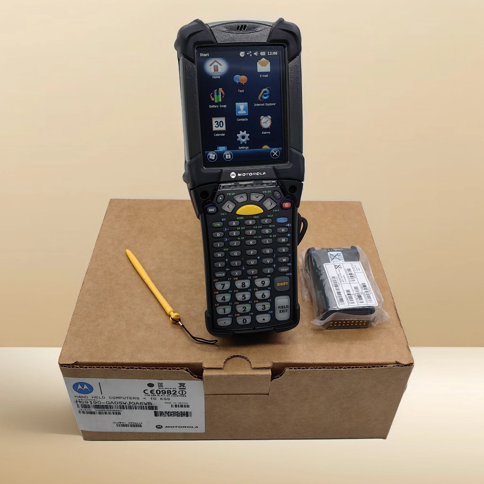 NOVOS MC9190-GAOSWJQA6WR Computadores portáteis 1D SE960 Mobile 6.5