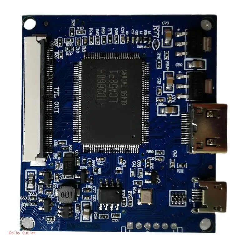 Scheda Driver Universale LVDS LCD Controller Schermo 5V Computer Portatile Parti Fai da Te per TTL 50Pin