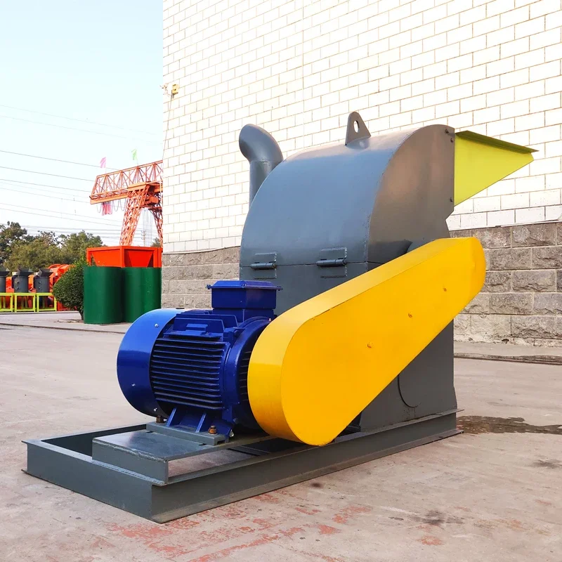 High Working Efficiency Organic Fertilizer Crusher Straw Agricultural Straw Crusher Machine