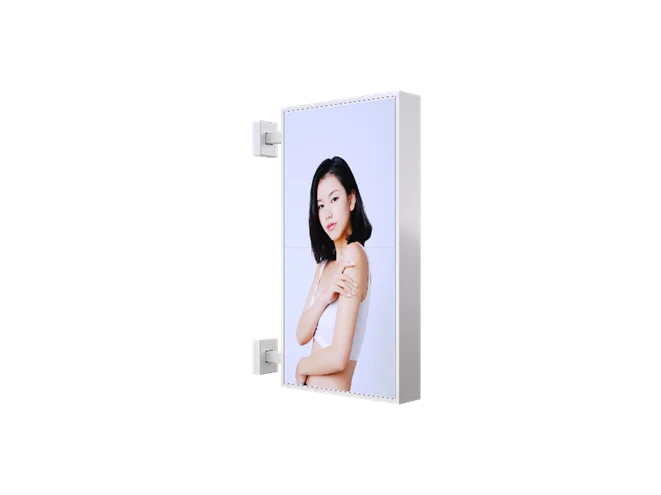 Signgic 2-Sided Wall Mounted LED Light Box Indoor Illuminated Advertising Signboard for Shop Café Restaurant Storefront Display