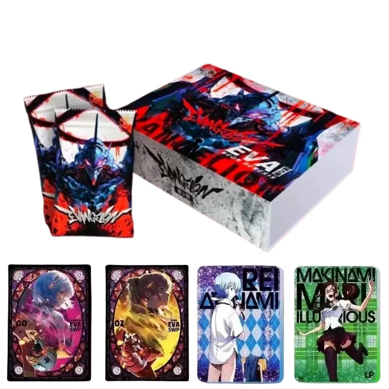 

Genuine Neon Genesis Evangelion Series 2 Trading Collectible Cards Anime Peripheral Collection Cards Kids Gifts Whole Box