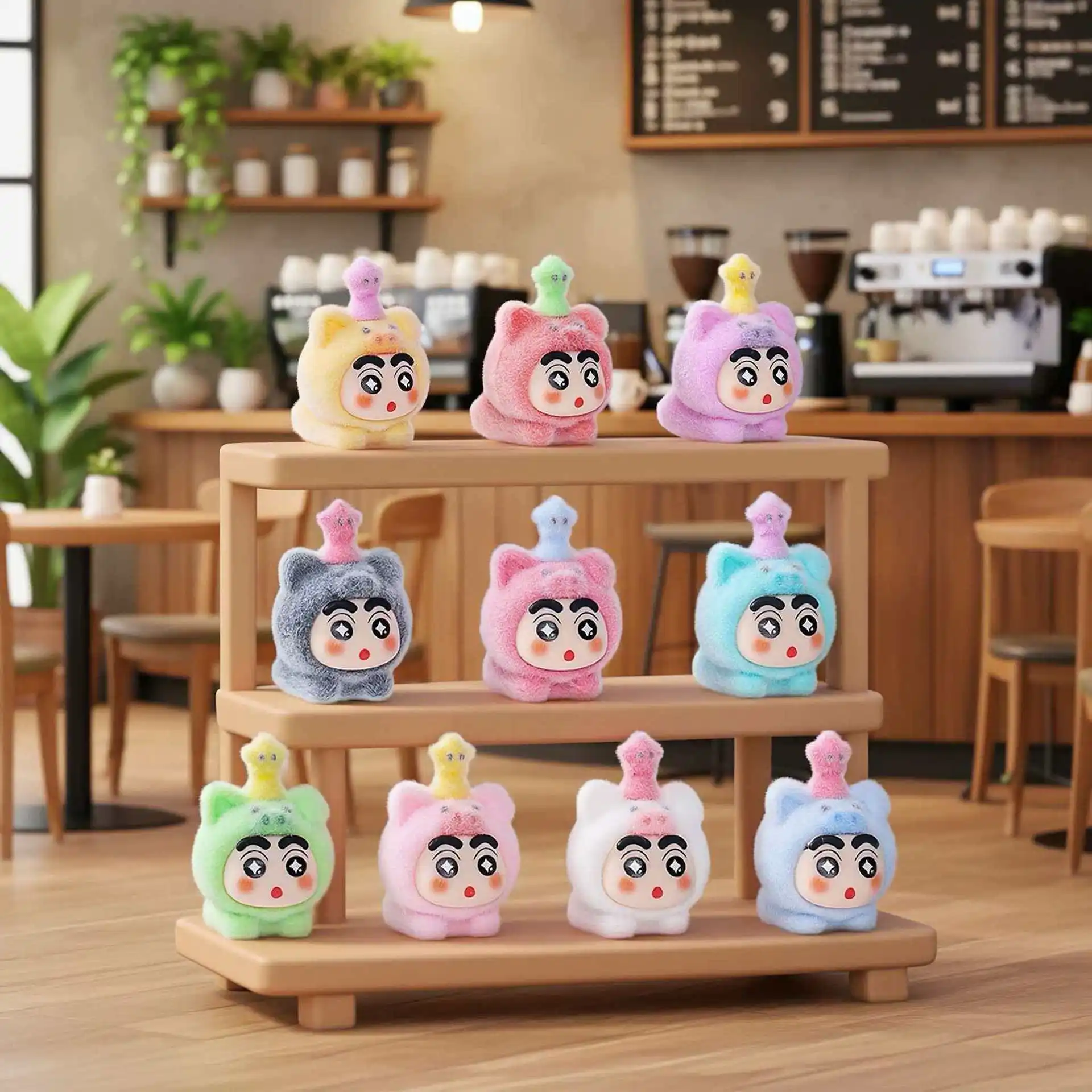 

NEW Crayon Shin-chan Ornament Mini Figurine Toy Collectible Model Doll Desktop Decoration Fans Birthday Gifts