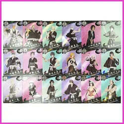 Anime BLEACH Rare CR Refraction Foil Nanao Ise shiba kaien Matsumoto Rangiku Toys for boys Collectible Cards Birthday Present