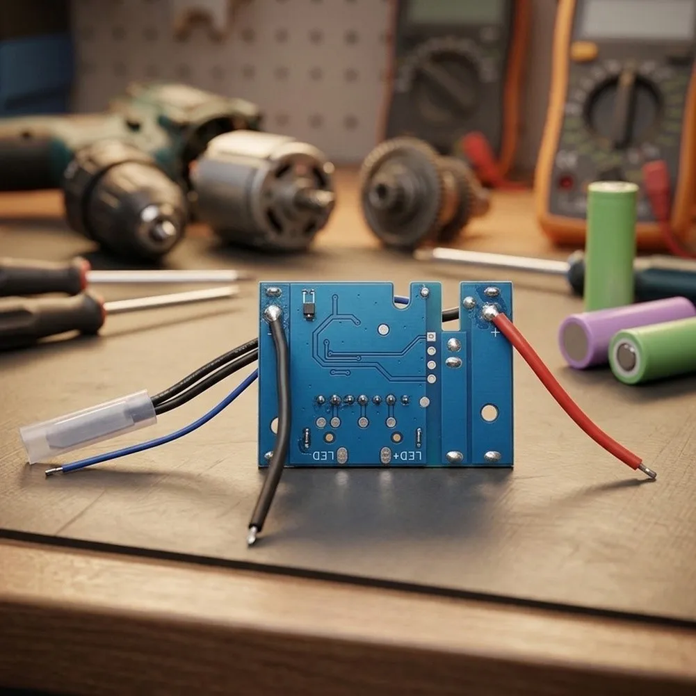 18V 5S Lithium for ion Battery Protection PCB with Balancing Safety Features and Multiple Connection Ports for b+ B- for p+ for