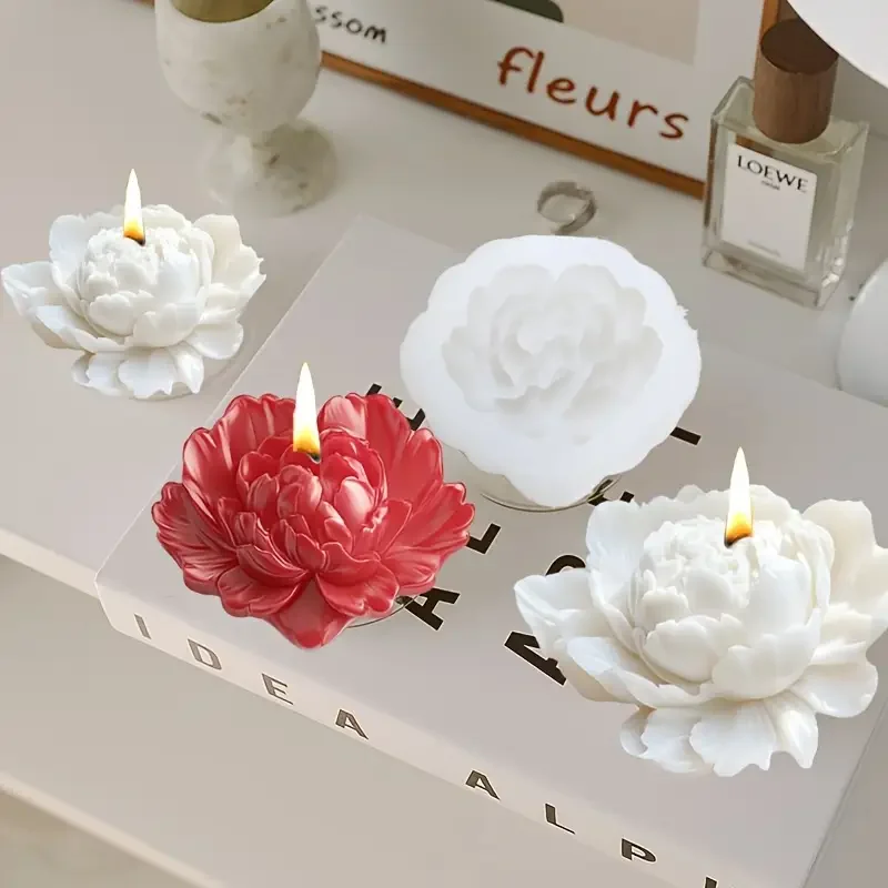 Red Silicone Mold for Lotus Sc - Resin Craft Ideas ulasan dan harga