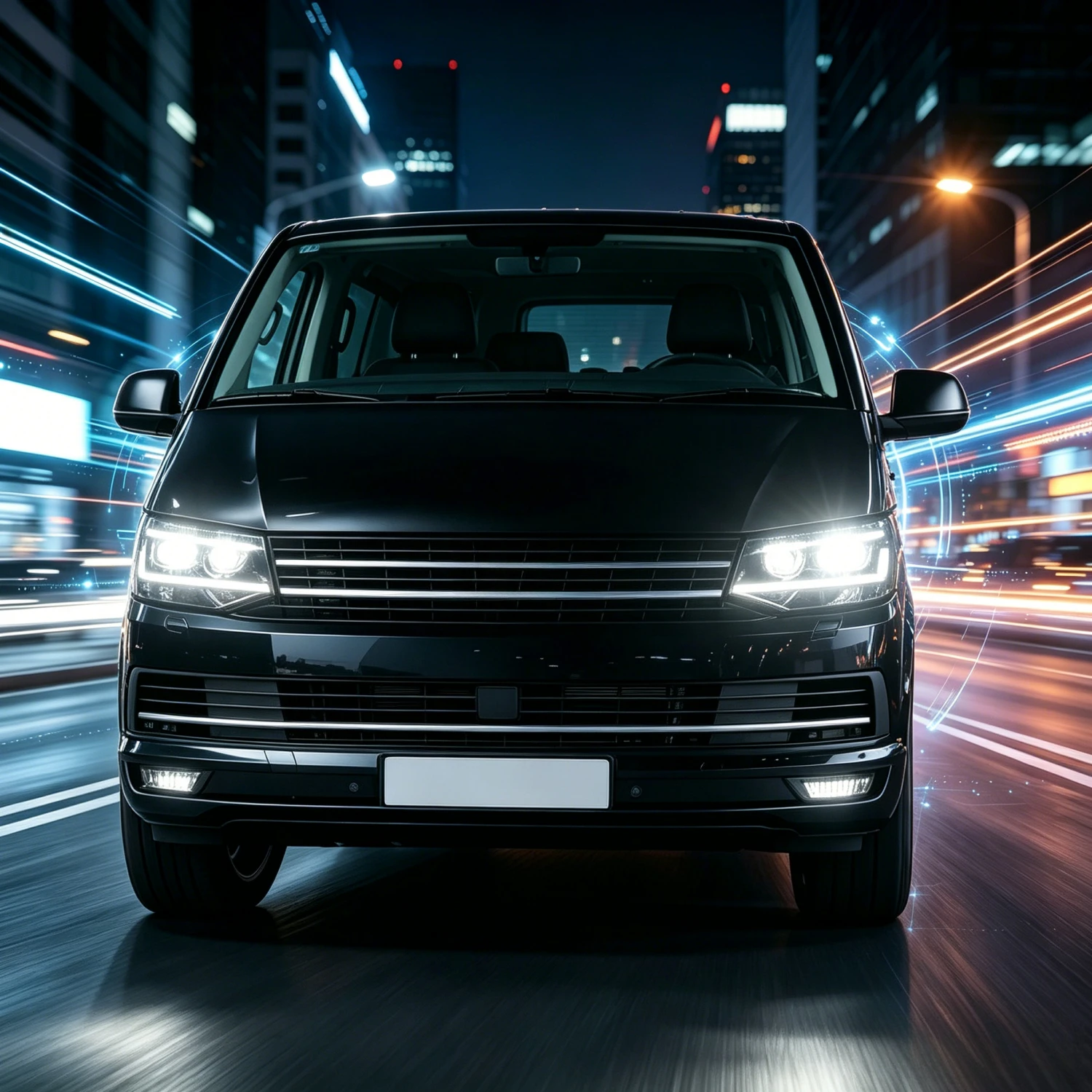 2 Stück Voll-LED-Scheinwerfer-Set für VW Transporter Multivan Caravelle T6 Van 2015-2019, dynamischer sequenzieller Blinker, DRL, Fern- und Abblendlicht, direkter Ersatz, Plug-and-Play, IP67