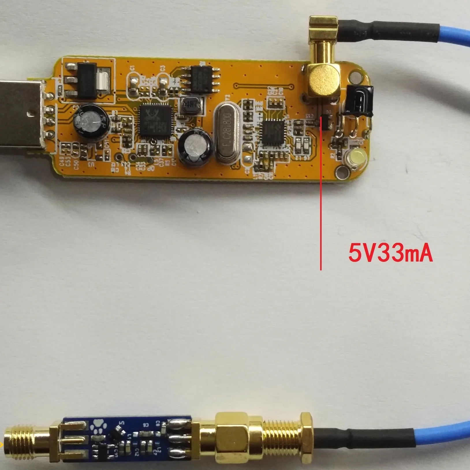 LNA لأجهزة استقبال SDR القائمة على RTL، مضخم إشارة منخفض الضوضاء