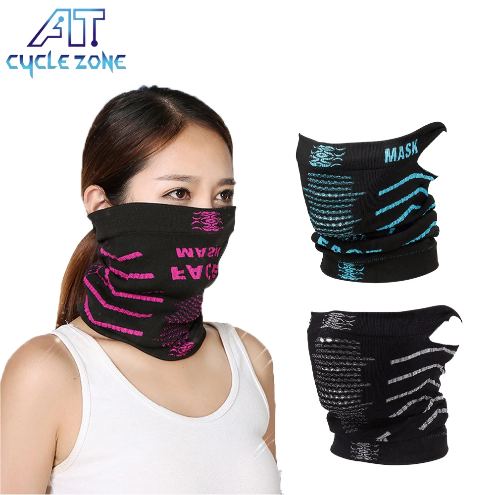 Bicycle Face Mask Magic Scarf Over-Ear Cycling Men Women Outdoor Sports Headband Bike Mask MTB Neck Tube Warmer Riding Bandanas