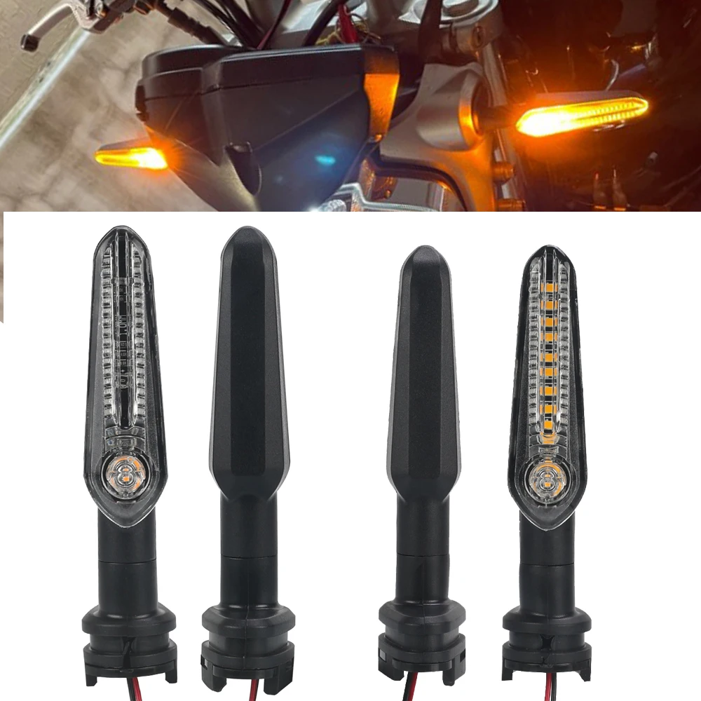 

LED Turn Signal Light Amber Blade Lamp Indicator Blinker For Yamaha XT1200ZE 2014 2015 2016 2017 2018 2019 2020 2021 2022 2023