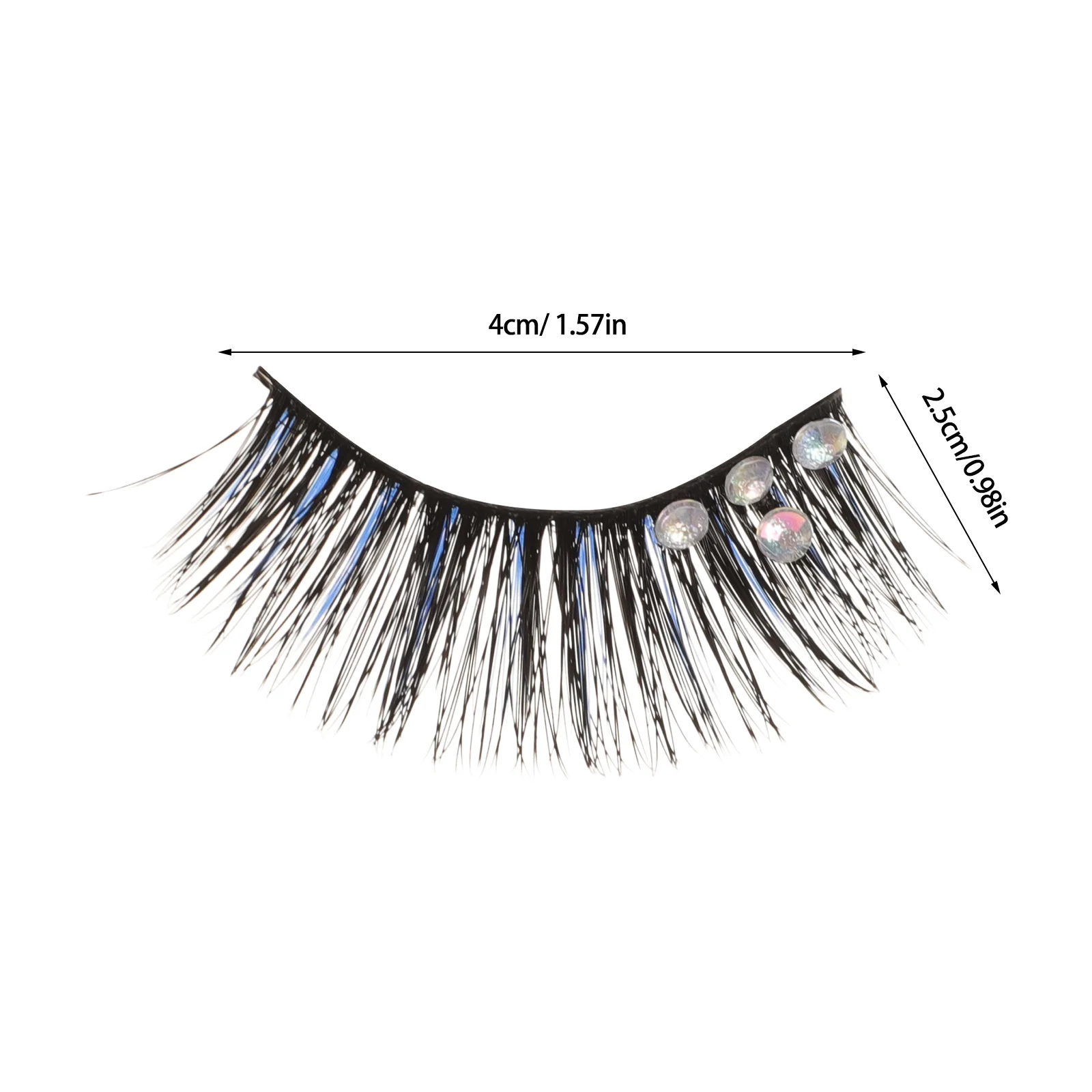 5 أزواج من الرموش الصناعية للمسرح، مظهر طبيعي، خفيف الوزن، سهل الاستخدام، رموش صناعية فردية لإكسسوارات المكياج النسائية #2