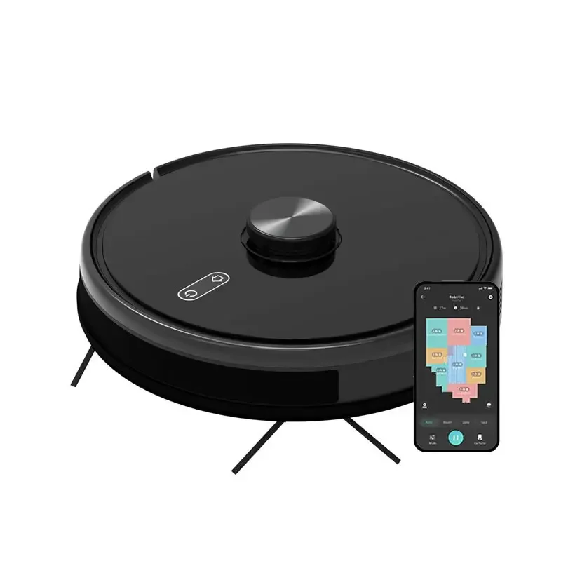 Roboter Staubsauger 5200mah Wifi Control Laser Scanning Vacuum Cleaning Robot And Mop With Self-Emptying Dustbin
