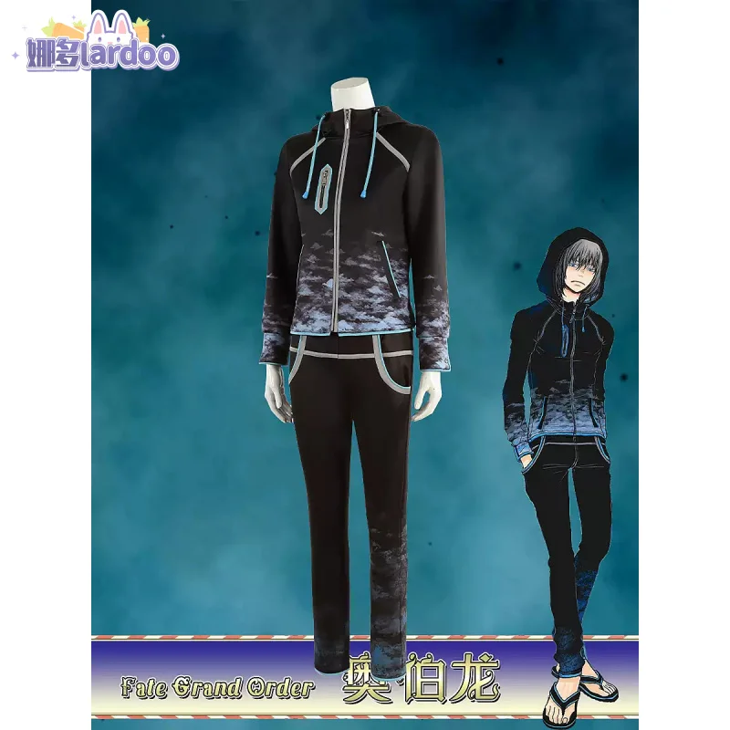 Fate/Grand Order FGO Oberon Summer Game Suit Handsome Uniform Cosplay Costume Halloween Party Role Play Outfit