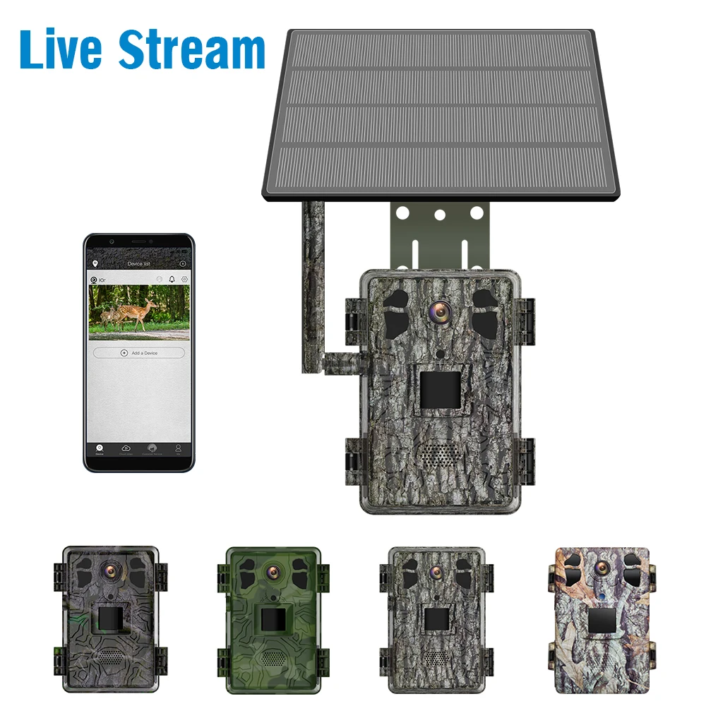 Cellular Trail Camera Live Stream - กล้องติดตามสัตว์ป่า 4G LTE Deer Live Stream