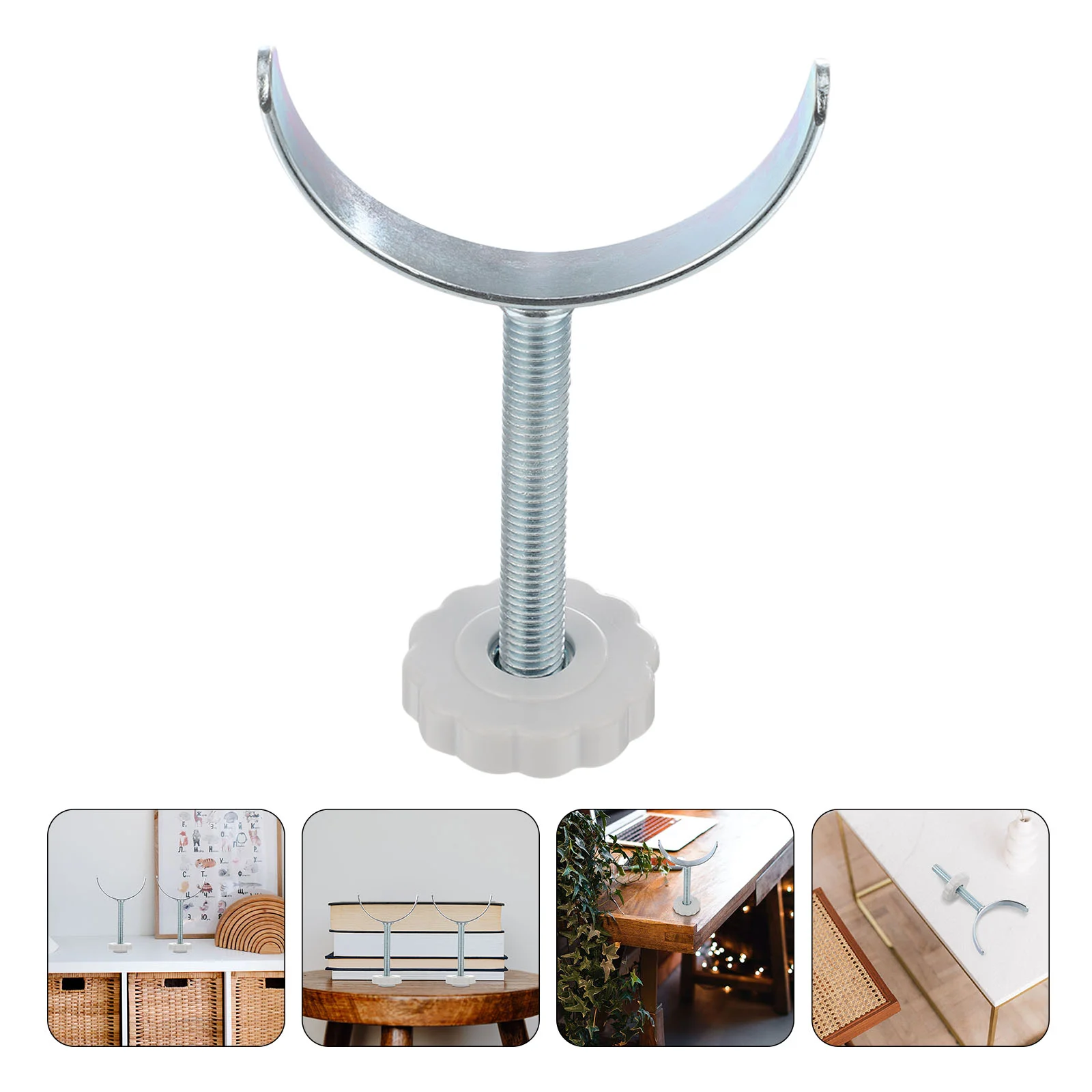 Gate Latch Guardrail U-shaped Accessories Baby Fence Door-fence Gasket Extender Barrier Alloy Fixator
