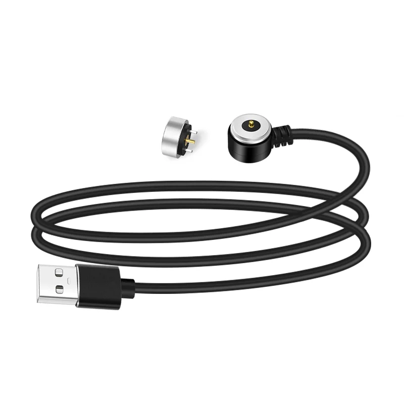 10PCS 12V 2A USB Charging Cable Male Female Right Angle Magnetics Connector Circular