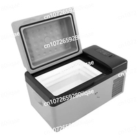 15L Mini Fridge 12/24V Compressor Refrigeration Freezer 110V-220V Portable Cooler Fridge for Car Home Camping Freezer