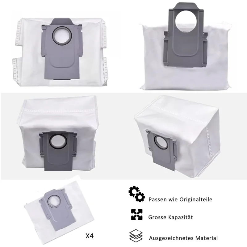 

2025 Новые детали двойного основной щетки для пылесоса Xiaomi Roborock S8 S8 PLUS S8+ S8 Pro Hepa-фильтр, швабра, тканевый мешок для пыли K