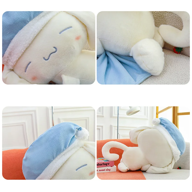 25 cm carino Cinnamoroll Anime peluche cartone animato rotolo morbido peluche bambola neonata cuscino casa ornamento coppia regalo