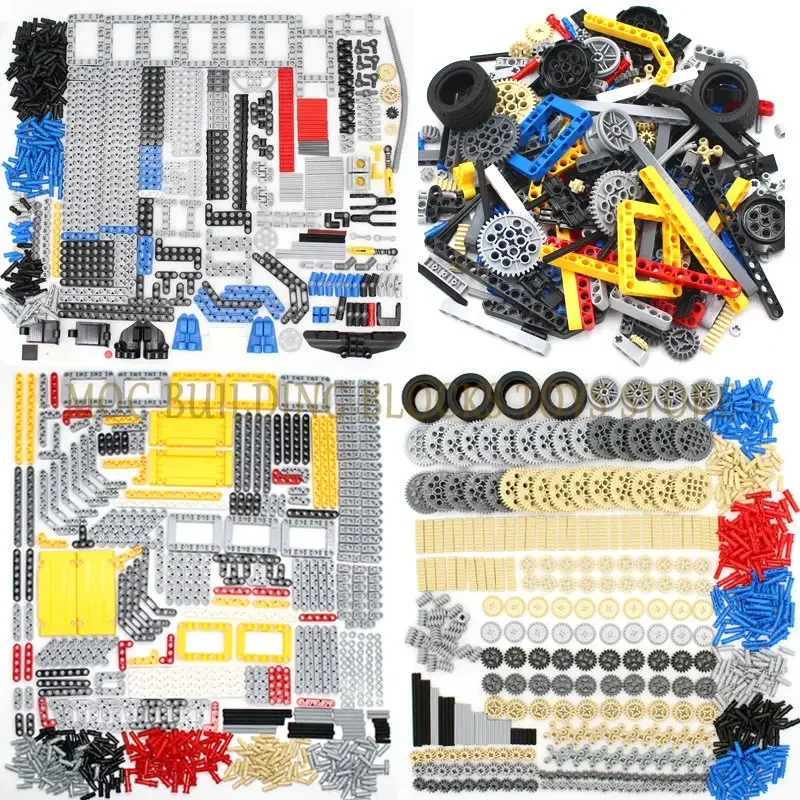 技術的なレンガのビルディングブロック,高技術部品,ビーム,タッセル,オートバイの技術セット,おもちゃ