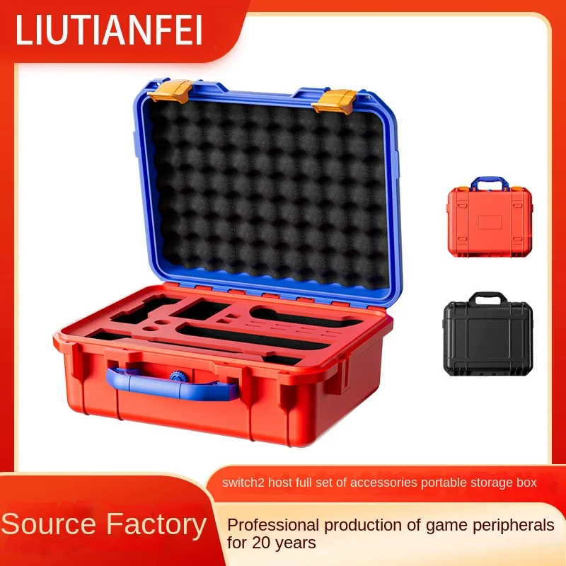 

Handheld Carrying Bag for Nintendo Switch 2 Storage Bag for NS2 Full Storage Box Large Capacity Suitcase Hard Box Anti-pressure